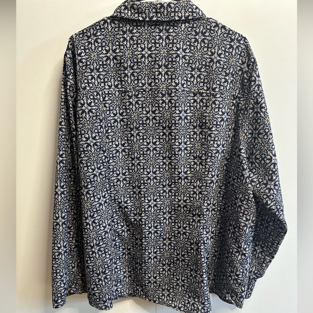 Michael Kors 3X Patterned Top - Picture 5 of 5